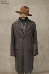 Wool Cashmere Shelby Over Coat S M L Xl