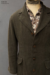 Shelby Coat Aged Linen M L Xl