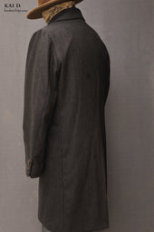 Wool Cashmere Shelby Over Coat S M L Xl