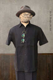 Black Shibui Linen