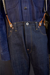 Blanket Single Needle Jeans One Wash Indigo 32 34 36