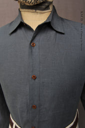 Delancey Shirt Belgian Linen M L Xl Xxl