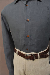 Delancey Shirt Belgian Linen M L Xl Xxl