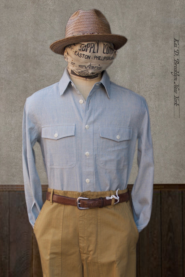 End on End Chambray
