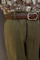 Borough Pants Crosshatch Linen Twill 30 32 34 36