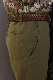 Borough Pants Crosshatch Linen Twill 30 32 34 36