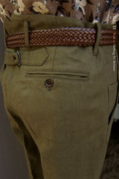 Borough Pants Crosshatch Linen Twill 30 32 34 36