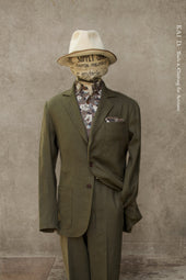 Shoemaker S Jacket Crosshatched Linen Twill S M Xl