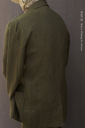 Shoemaker S Jacket Crosshatched Linen Twill S M Xl