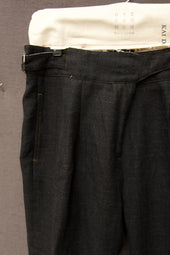 Isa Belted Pants Stipple Weave S L