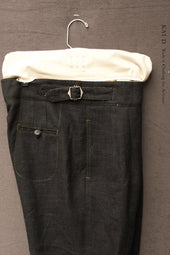 Isa Belted Pants Stipple Weave S L