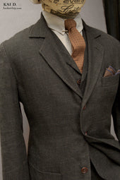 Shoemaker S Jacket Linen Wool S M Xl