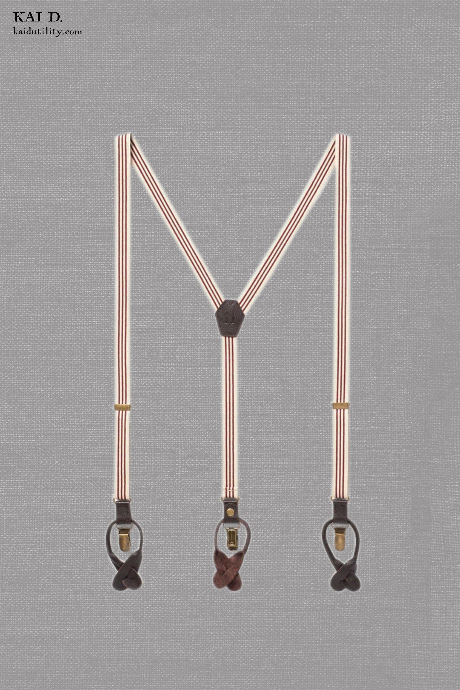 Skinny Elastic Suspenders