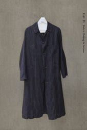 Italian Linen Anthropologist Coat Xs S