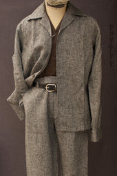 Ls Artist Lounge Shirt Grey M L