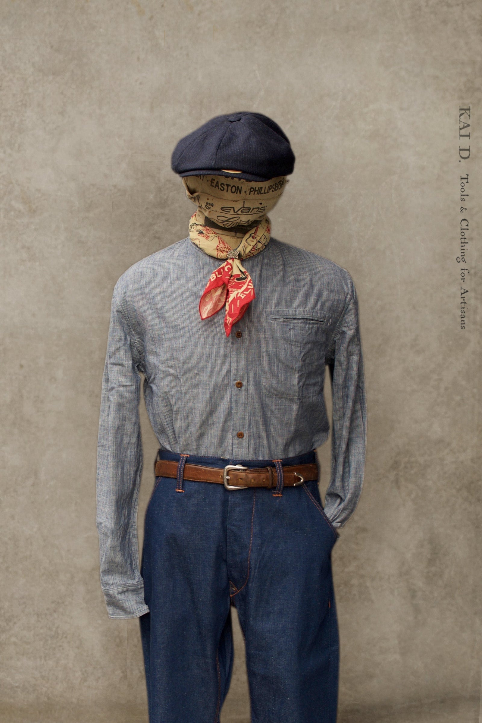 Tanner Shirt - End on End Chambray - S, M, XXL (NO RETURN)