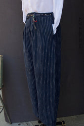 Shakoor Wide Cut Pants Dark Blue 2 3 4