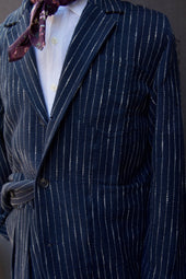 Study Jacket Ticking Stripe 2 3 4