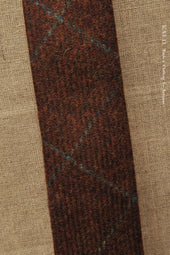 Irish Wool Plaid Tie Deep