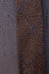 Wool Cashmere Plaid Tie