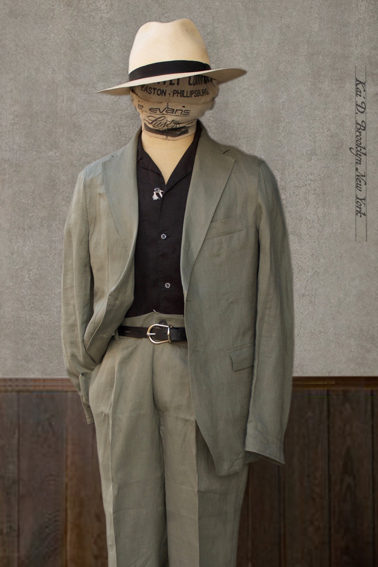 Tuscany Jacket Green Air Weight Linen M L Xl