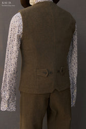 William Vest Herringbone M