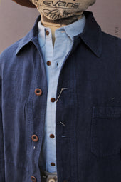 No 5 Linen Jacket Azure 44 46