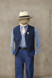 Shoemaker S Vest Wabash Stripe S M L Xxl