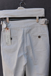 Isa Belted Pants Cotton Linen M