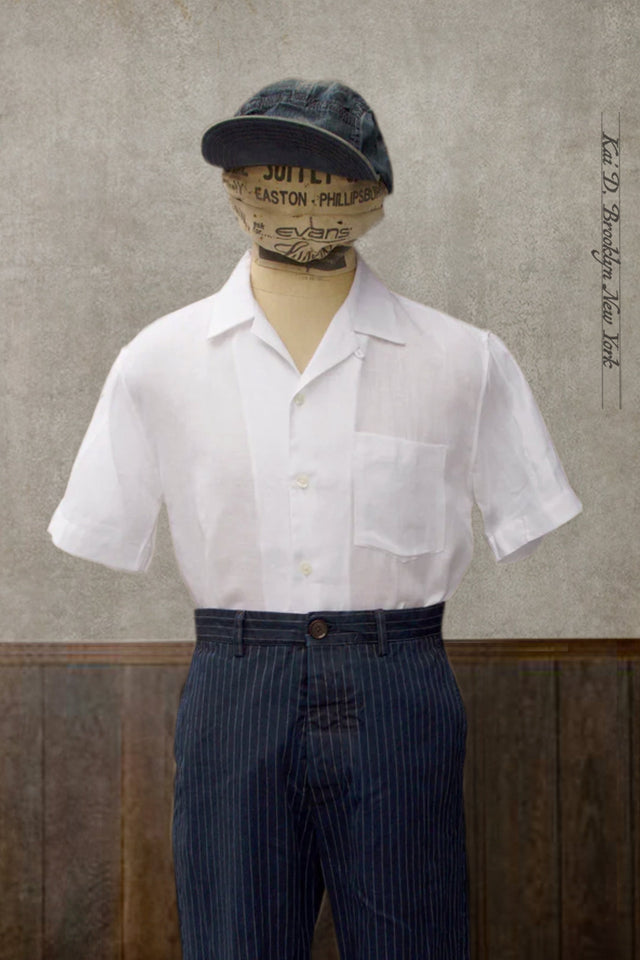 Short Sleeve Slater Shirt - White - L, XL