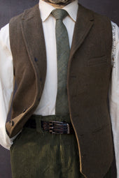 William Vest Herringbone M