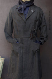 Wilson Lab Coat Herringbone Wool M