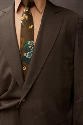 Writer S Jacket Super 130s Wool Bark 48 50
