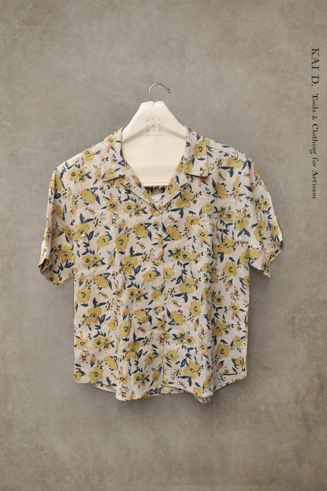 Margaret Shirt - Abstract Floral - S, M