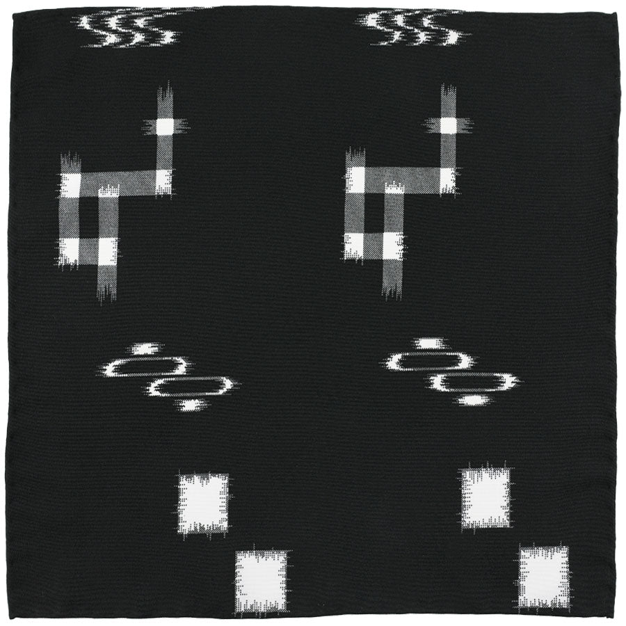 Vintage Kimono Silk Pocket Square