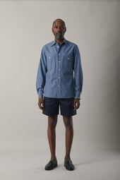 SH25 Utility Shirt - Candy Fleck Chambray