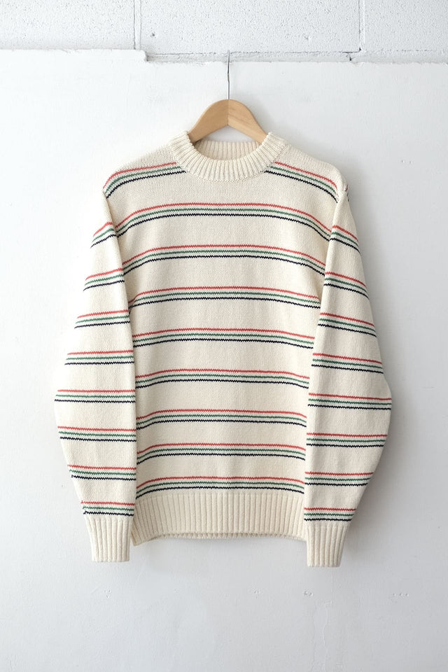 FUJITO C/N Border Sweater White Border,Navy Border | Directors Web Shop powered by BASE