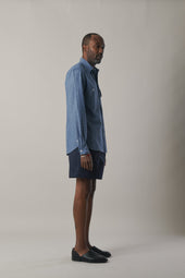 SH25 Utility Shirt - Candy Fleck Chambray