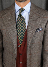 Merino Wool Sleeveless Cardigan