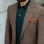 Merino Wool Knitted Polo