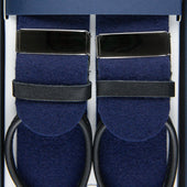 Boxcloth Braces Leather