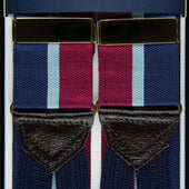 Barathea Braces Burgundy