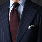 Kuska Handwoven Fina Grenadine Silk Tie