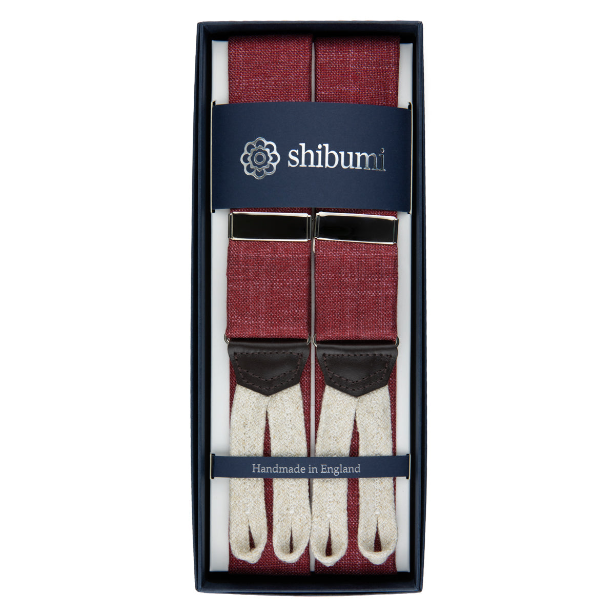 Bamboo Braces Red