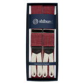 Bamboo Braces - Red