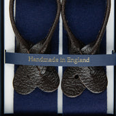 Boxcloth Braces Leather