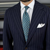 Plain Silk Pocket Square Hand Rolled