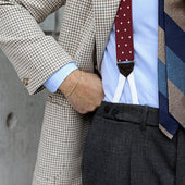 Dotted Barathea Braces
