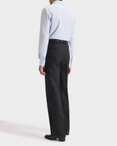 Chemise Col Classique En Popeline De Coton Bleu Ciel