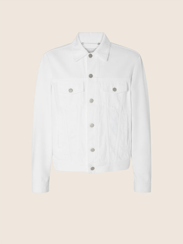 Trucker Jacket in Cotton Bull